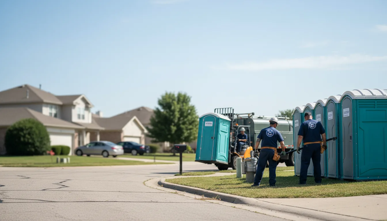 Porta Potty Rental in Poolesville, MD near me